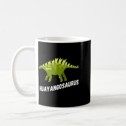 Mug Cute Huayangosaurus Dinosaur Design  (Gauche)