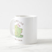 Mug Cute Hugging Grenouilles Frogever Love Valentines (Devant gauche)