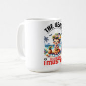 Mug Cute Hula Girl Summer vient Je dois y aller - Trop (Devant gauche)