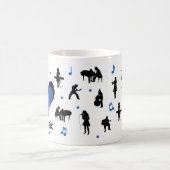 Mug Cute I Love Music (Centre)