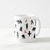 Mug Cute I Love Music (Devant droit)