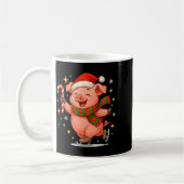 Mug Cute Ice Skating G Funny Santa Christmas Holiday  (Gauche)