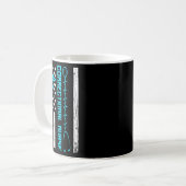 Mug Cute infirmière correctionnelle nous drapeau infir (Devant gauche)