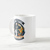 Mug Cute infirmière Halloween par Jour sorcière par Nu (Devant gauche)