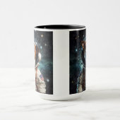 Mug Cute Jack Russell Astronaut Terrier (Centre)