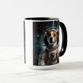 Mug Cute Jack Russell Astronaut Terrier (Devant droit)