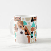 Mug Cute Jack Russell Terrier Face (Devant gauche)