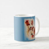 Mug CUTE Jack Russell terriers (Devant droit)