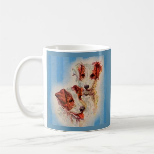 Mug CUTE Jack Russell terriers (Gauche)