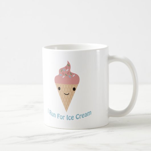 Mug Cute je cours pour la crème glacée (Droite)