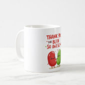 Mug Cute Jelly Bean Couple - Saint Valentin (Devant gauche)