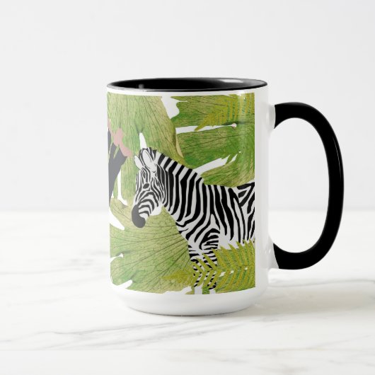 Mug Cute Jungle Animaux Safari Garçon | Fille (Droite)