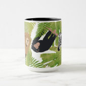 Mug Cute Jungle Animaux Safari Garçon | Fille (Centre)
