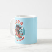 Mug Cute Kawaii Art | 2024 Année Du Dragon (Devant gauche)