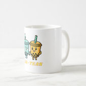 Mug Cute Kawaii Boba Bubble Tea (Devant droit)