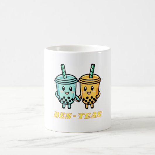 Mug Cute Kawaii Boba Bubble Tea (Centre)