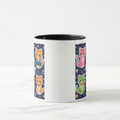 Mug Cute Kawaii Cats Neko Funny Kitten Cat Lover Gift  (Centre)