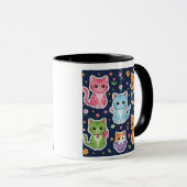 Mug Cute Kawaii Cats Neko Funny Kitten Cat Lover Gift  (Devant droit)