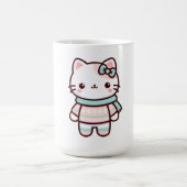 Mug Cute Kawaii Chat en Sweat (Centre)
