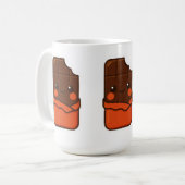Mug Cute Kawaii Chocolat Bar (Devant gauche)