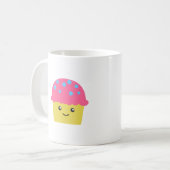Mug Cute Kawaii Cupcake (Devant gauche)