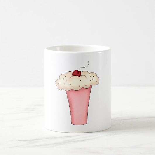 Mug Cute Kawaii Cupcake Milkshake avec cerise
