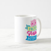 Mug Cute Kawaii Drôle Citation | Fière Plushie Hooman (Devant droit)