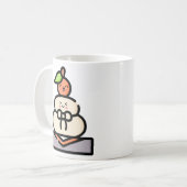 Mug Cute Kawaii Kagami Mochi (Devant gauche)