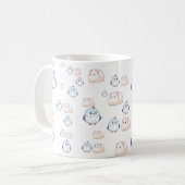 Mug Cute Kawaii Oiseaux et Guinéens Vibes Kawaii pour (Devant gauche)