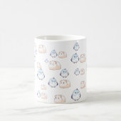 Mug Cute Kawaii Oiseaux et Guinéens Vibes Kawaii pour (Centre)