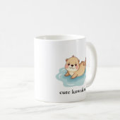 Mug Cute Kawaii Otter (Devant droit)