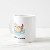 Mug Cute Kawaii Otter (Devant gauche)