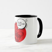 Mug Cute Kawaii Ramen - Funny Japanese Food  (Devant droit)
