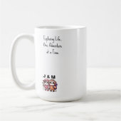 Mug Cute Kawaii Sloth Couple Adventure Randonnée (Gauche)