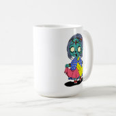 Mug Cute kényan Zombie (Devant droit)