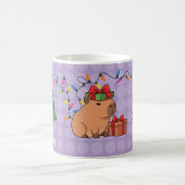 Mug Cute Kids Capybara Noël (Centre)