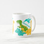 Mug Cute Kids Dinosaur Personnalisé (Devant droit)