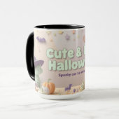 Mug 🧡 ✨ “Cute & Kind Halloween” Collection 🎃🌿 (Devant gauche)