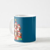 Mug Cute King Charles Cavalier Le Dog Christmas Tree X (Devant gauche)