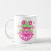 Mug Cute Kiss Me Frog - Xoxo (Gauche)