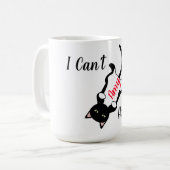 Mug Cute Kitten avec devis (Devant gauche)