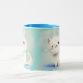 Mug Cute Kitten blanc (Centre)