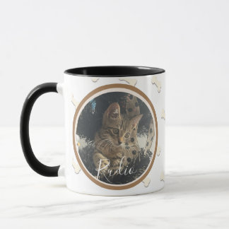 Mug Cute Kitten Chien Animal de compagnie Photo Bone N