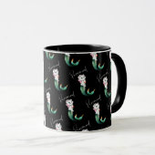 Mug Cute Kitten Purrmaid - Fun Mermaid Design de chat (Devant droit)