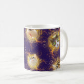 Mug Cute Kitty Cat - Royal Purple (Devant droit)