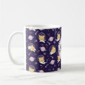 Mug Cute Kitty Chat Astronauts Motif (Gauche)