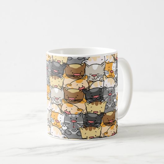 Mug Cute Kitty Chats (Devant droit)