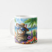 Mug Cute Kitty et Cocktail Beach Time (Devant gauche)