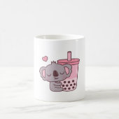 Mug Cute Koala aime Thé à bulle fraise (Centre)