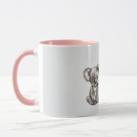 Mug Cute Koala Bear Animal (Gauche)